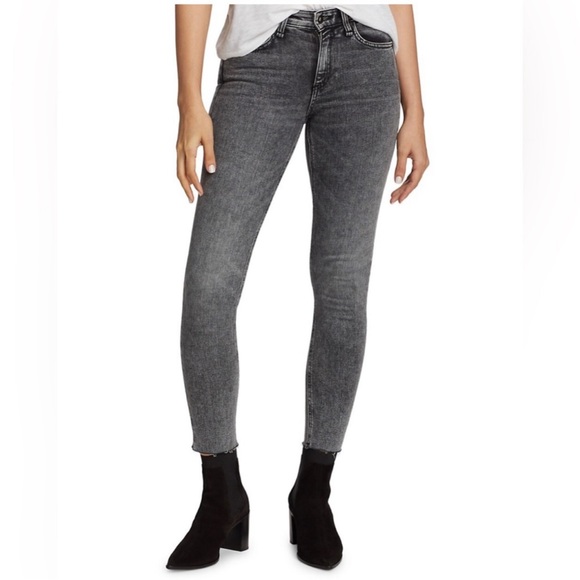 Rag & Bone Cate Mid Rise Skinny jeans in Black Sage - Picture 2 of 5